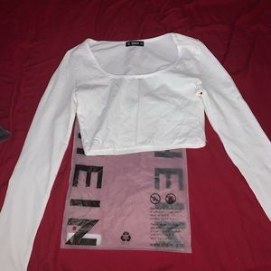 Crop Top Long Sleeve